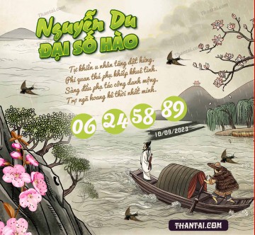 Nguyễn Du Đại Hào Số 10/09/2023