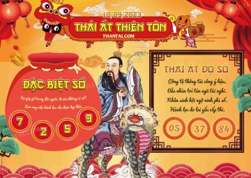 Thái Ất Thiên Tôn 10/09/2023