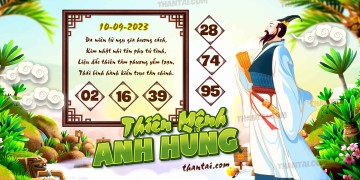 THIÊN MỆNH ANH HÙNG 10/09/2023