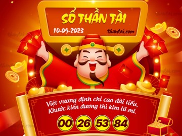 SỔ THẦN TÀI 10/09/2023