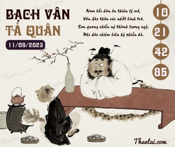 Bạch Vân Tả Quân 11/09/2023