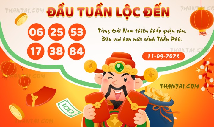 ĐẦU TUẦN LỘC ĐẾN 27/08/2023
