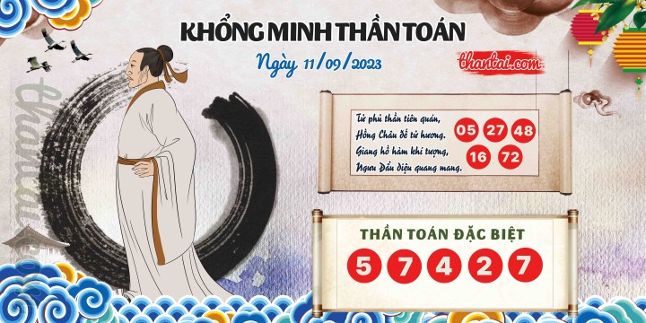 Khổng Minh Thần Toán 27/08/2023