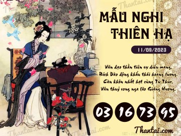 Mẫu Nghi Thiên Hạ 11/09/2023