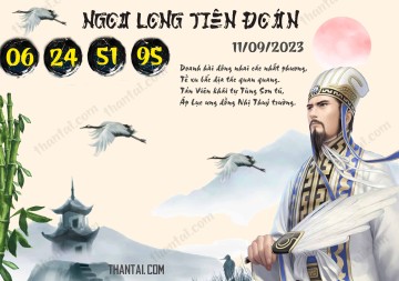 Ngọa Long Tiên Đoán 11/09/2023