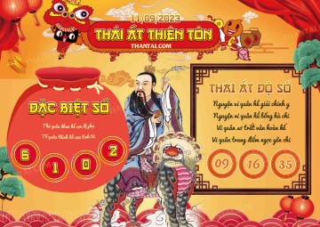 Thái Ất Thiên Tôn 11/09/2023