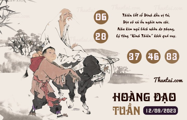 HOÀNG ĐẠO TUẦN 28/08/2023