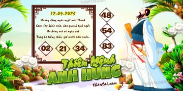 THIÊN MỆNH ANH HÙNG 12/09/2023