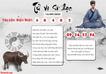 TỬ VI SỐ HỌC 12/09/2023