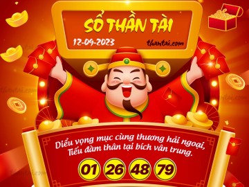 SỔ THẦN TÀI 12/09/2023