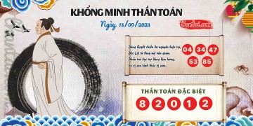 Khổng Minh Thần Toán 13/09/2023