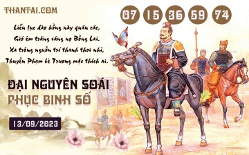 Đại Nguyên Soái 13/09/2023