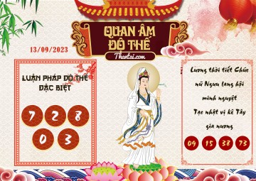 Quan Âm Độ Thế 13/09/2023