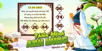 THIÊN MỆNH ANH HÙNG 13/09/2023