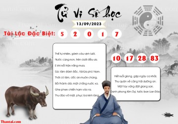 TỬ VI SỐ HỌC 13/09/2023