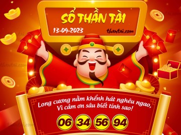 SỔ THẦN TÀI 13/09/2023