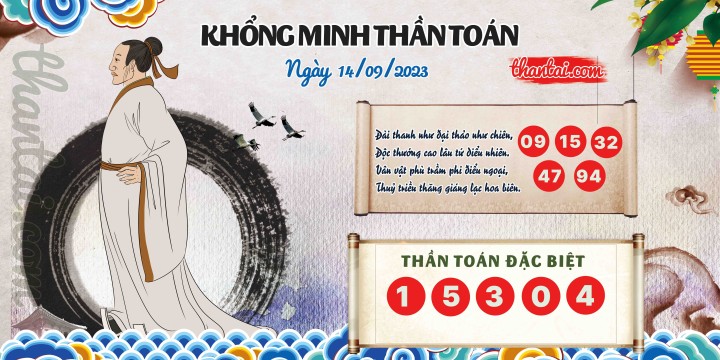 Khổng Minh Thần Toán 30/08/2023