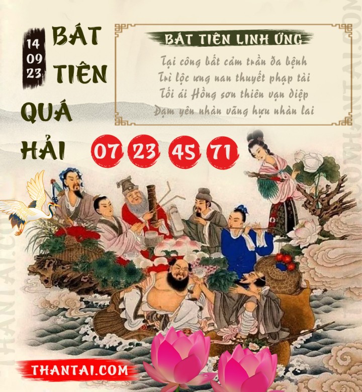 BÁT TIÊN QUÁ HẢI 30/08/2023