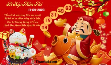 Bí Kíp Thần Tài 14/09/2023