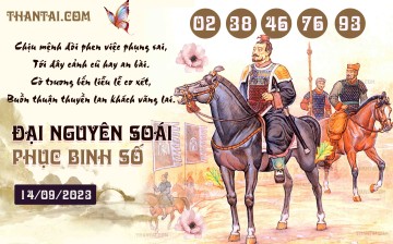 Đại Nguyên Soái 14/09/2023