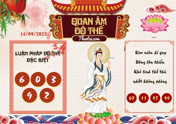 Quan Âm Độ Thế 14/09/2023