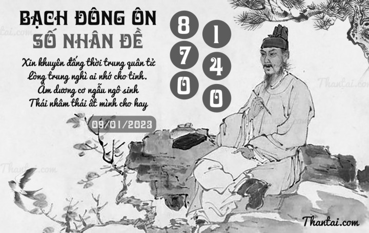 BẠCH ĐÔNG ÔN 01/01/2023