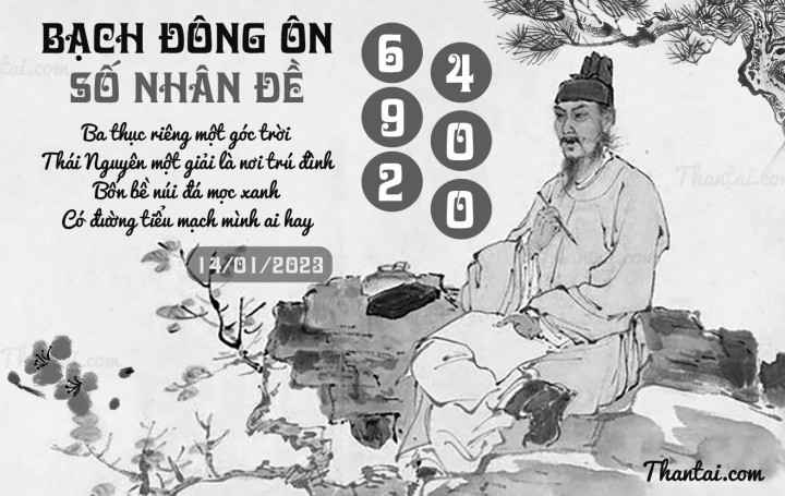 BẠCH ĐÔNG ÔN 01/01/2023