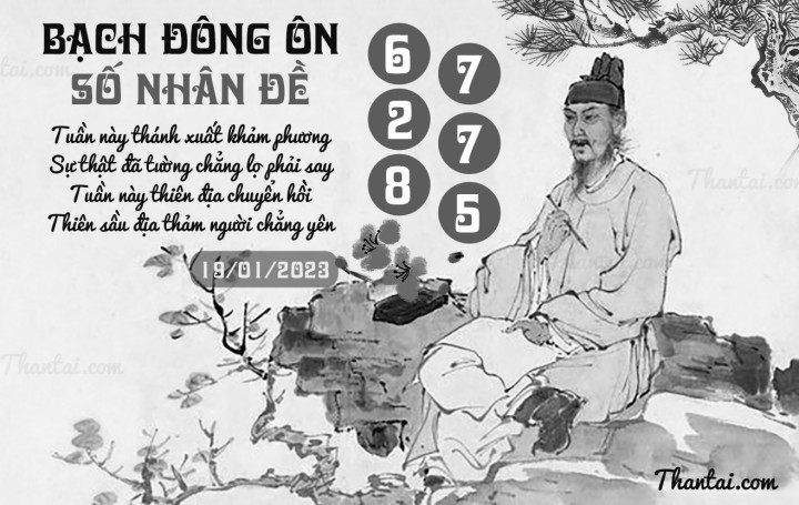 BẠCH ĐÔNG ÔN 04/01/2023