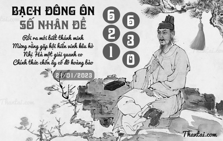 BẠCH ĐÔNG ÔN 06/01/2023