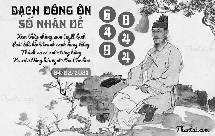 BẠCH ĐÔNG ÔN 20/01/2023