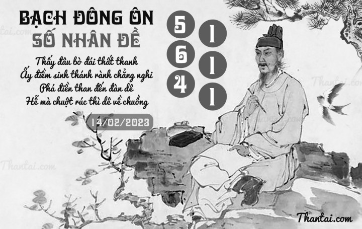BẠCH ĐÔNG ÔN 30/01/2023