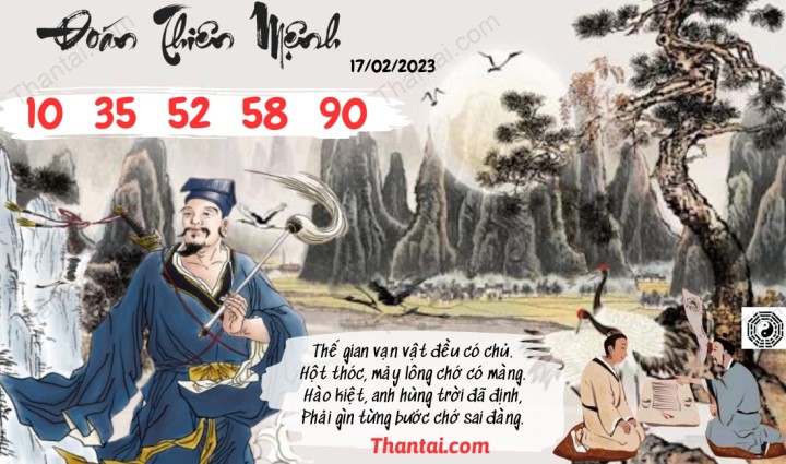 Đoán Thiên Mệnh 02/02/2023