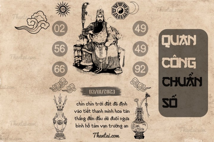 QUAN CÔNG CHUẨN SỐ 01/01/2023