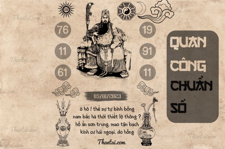 QUAN CÔNG CHUẨN SỐ 01/01/2023