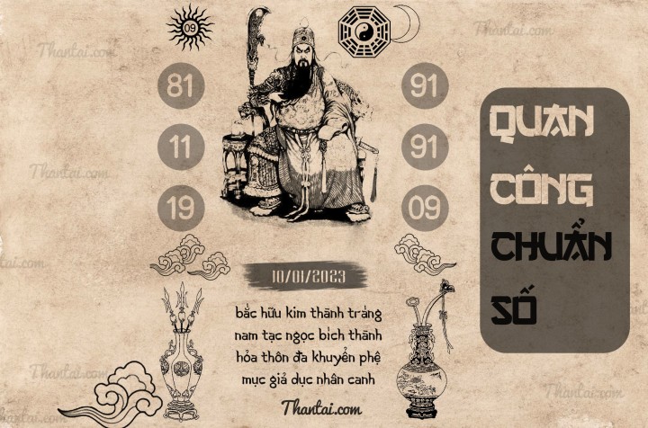 QUAN CÔNG CHUẨN SỐ 01/01/2023