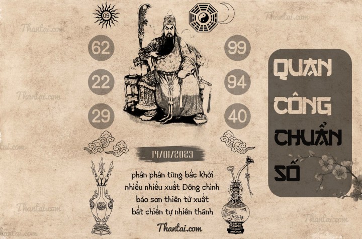 QUAN CÔNG CHUẨN SỐ 01/01/2023