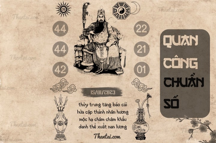 QUAN CÔNG CHUẨN SỐ 01/01/2023