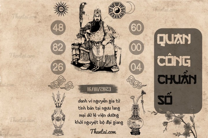 QUAN CÔNG CHUẨN SỐ 01/01/2023