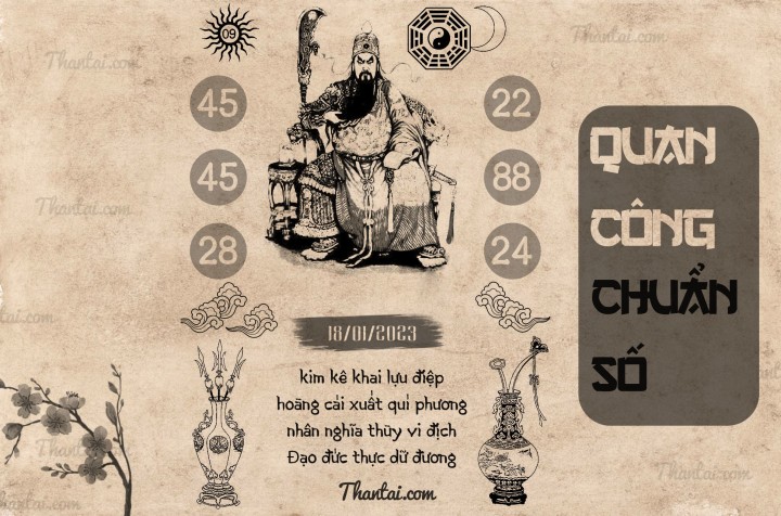 QUAN CÔNG CHUẨN SỐ 03/01/2023
