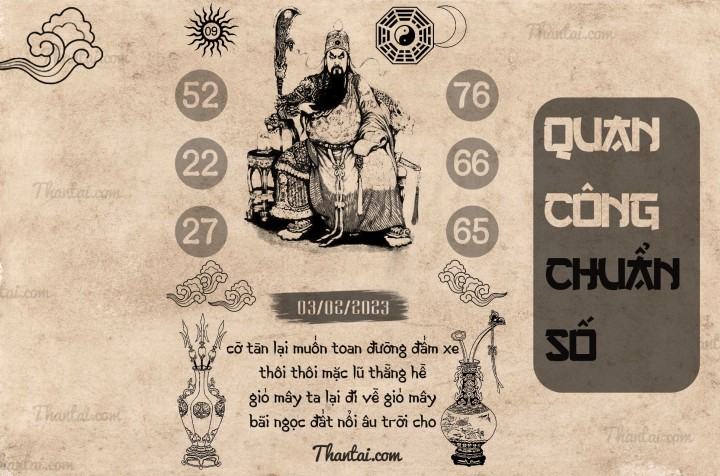QUAN CÔNG CHUẨN SỐ 19/01/2023