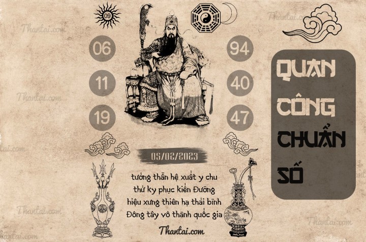 QUAN CÔNG CHUẨN SỐ 21/01/2023