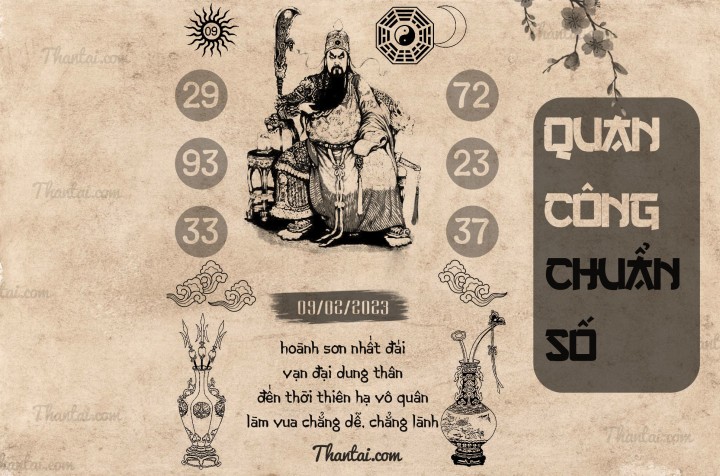 QUAN CÔNG CHUẨN SỐ 25/01/2023