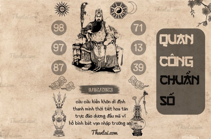 QUAN CÔNG CHUẨN SỐ 27/01/2023
