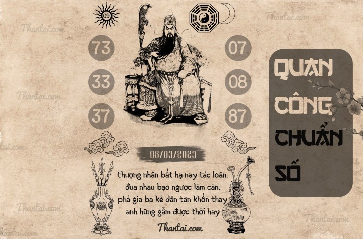 QUAN CÔNG CHUẨN SỐ 21/02/2023