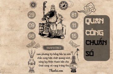 QUAN CÔNG CHUẨN SỐ 08/04/2023