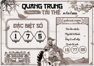 QUANG TRUNG TÁI THẾ 01/01/2023