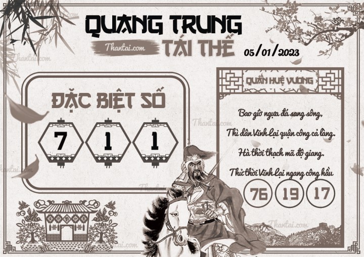 QUANG TRUNG TÁI THẾ 01/01/2023