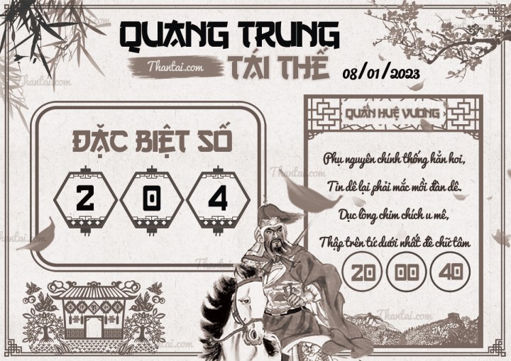 QUANG TRUNG TÁI THẾ 01/01/2023