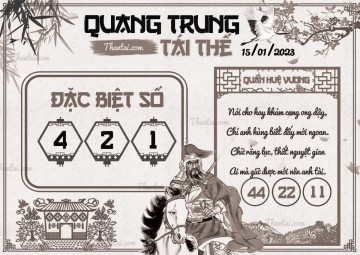 QUANG TRUNG TÁI THẾ 15/01/2023