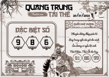 QUANG TRUNG TÁI THẾ 20/01/2023